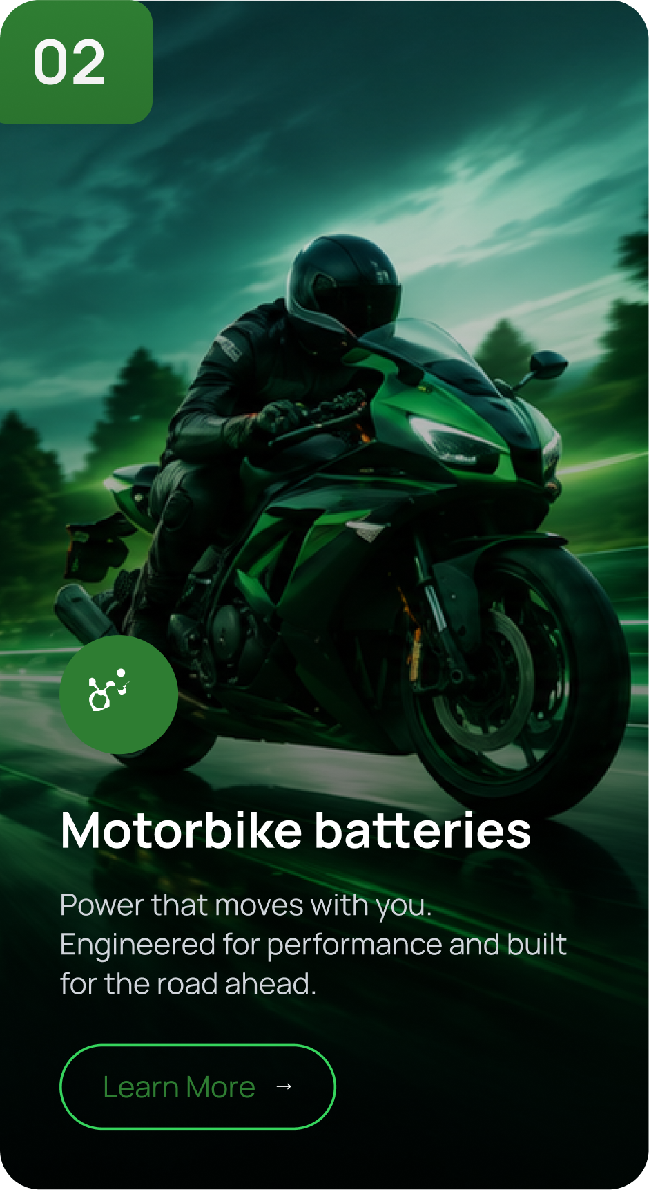 Motorbike batteries
